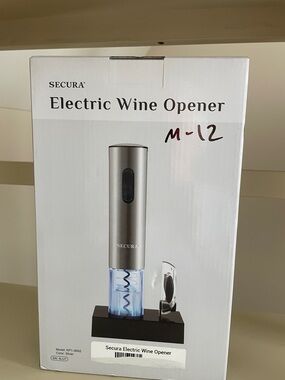 Secura rechargeable electric win opener NIB